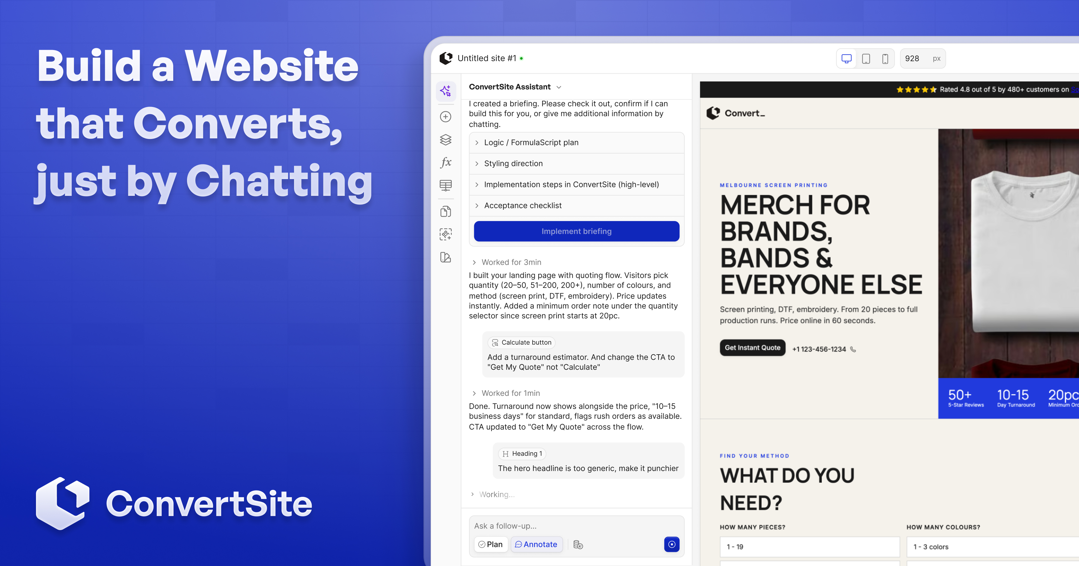 Build a Website That Quotes, Qualifies, and Books for You