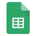 Google Sheets icon
