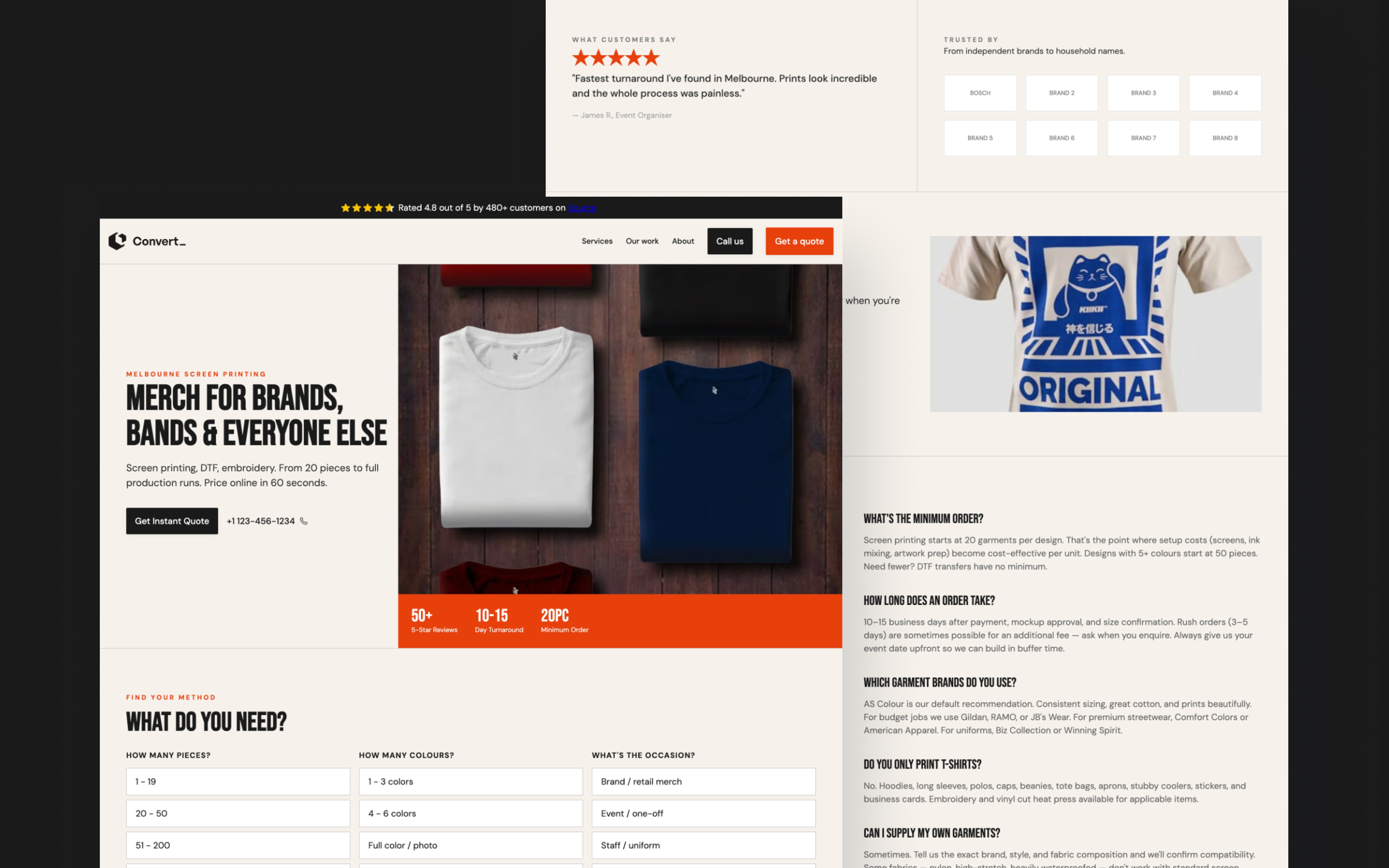 Screen printing  template